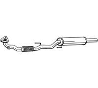 60 CV SILENZIATORE ANTERIORE PER SKODA Fabia II Combi 545 1.2 KW 44 CV 60