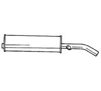 60 cv Silenziatore posteriore per Renault 12 Variable 117 1.3 1289 cc 44 KW 60 C