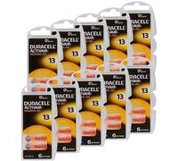 60 Duracell Activair Acustici Misura 13 Zinco-Aria 1,45V senza Mercurio