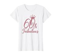 60 e favolosi sessanta 60 per Le Donne Il Suo 60esimo Maglietta