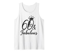 60 & Favoloso 60 sessanta Le Sue Donne 60 ° Compleanno Canotta