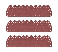 60 fogli abrasivi per levigatrice per mouse, grana assortita 40/60/80/120/180/240 con 11 fori, carta abrasiva per levigatrice multifunzione Bosch PSM 100A, PSM 200 AES, PSM 18
