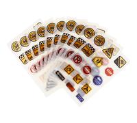 60 Fogli Adesivi Stradali Da Te Educativo