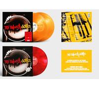 60 Hz Doppio vinile trasparente fumè arancione + Vinile Marmorizzato Rosso