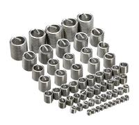 60 inserti filettati in acciaio con passo metrico grossolano, resistenti per macchine automobilistiche e elettrodomestici, filettatura metrica