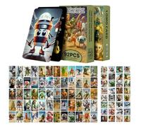 60 Italian Brainrot Carte con 32 Adesivi Album Brainrot Figurine per Collezionisti (B)