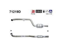 60 KW 82 CV CATALIZZATORE PER Fiat Marea 185 1.2 16V