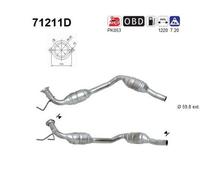 60 KW 82 CV CATALIZZATORE PER Mercedes Vito Autobus W638 108 CDI 2.2