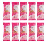 60 lamette BIC TWIN LADY rasoio us. e getta due lame Bilama NUOVE depilazione