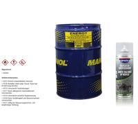 60 Litri Mannol Energia 5W-30 API SL / CF Olio & Rimuovi Macchie D'Olio