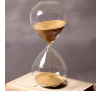 60 Minuti Clessidra 24cm Creativo Timer a Regalo Casa/Ufficio Desktop Display