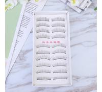 60 Pairs Per Il Trucco Degli Occhi Ciglia in Filo Di Cotone Finte