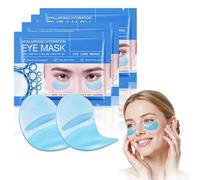 60 Pcs Acido Ialuronico Patch Occhi,Patch Occhi Idratante, Maschera Occhi Idratante,Contorno Occhi Skin Care Maschera,idratante,Contorno Occhi Skincare,Skin Care Uomini e Donne (blu)