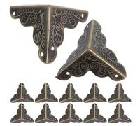 60 Pcs Angoli Decorativi in metallo Protezioni Angolari Antiche