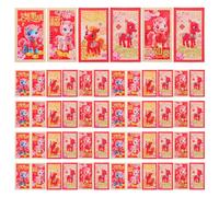 60 Pcs Buste Del Festival Di Rosse Cinesi Tradizionali