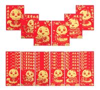 60 Pcs Buste Rosse Pacchetto Rosso Bustine Decorazioni Per Il Capodanno Cinese