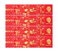 60 Pcs Buste Rosse Pacchetto Rosso Bustine Decorazioni Per Il Capodanno Cinese