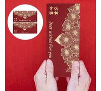 60 Pcs Bustine Rosse Buste Da Lettera Pacchetto Rosso Di Denaro Fortunate