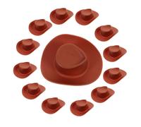 60 Pcs Cappelli Cowboy Mini Cappello Da Cowgirl Bambola Miniatura