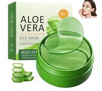 60 Pcs Collagene Patch Occhi,Aloe Vera Maschera Occhi,Patch Occhiaie e Borse,Anti-Rughe e Anti-Occhiaie, Rimuovi Borse e Puffiness, Idrata Anti-Età