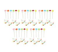 60 PCS Fungo Artificiale Per Giardino Delle Fate Accessorio Il Paesaggistico