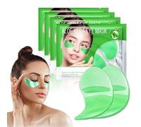 60 Pcs Maschera Occhi di Aloe Vera,Collagene Patch Occhi, Patch Occhi Antirughe Donne e Uomini, Patch Occhiaie e Borse, Rimuovi Borse e Puffiness, Contorno Occhi Idratante (verde)