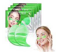 60 Pcs Maschera Occhi di Aloe Vera,Patch Occhi Idratante, Maschera Occhi Idratante,Contorno Occhi Skin Care Maschera,idratante,Contorno Occhi Skincare,Skin Care Uomini e Donne (verde)