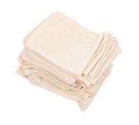 60 Pcs Sacchetti Di Cotone Con Coulisse Borsa Da Filtro Del Tè Borse