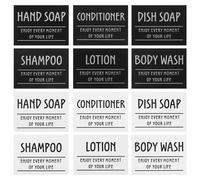 60 Pcs Soluzioni Di Stoccaggio Per Il Bagno Organizzazione Etichette Adesive