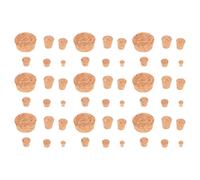 60 Pcs Tappatrice Sughero Tappi Di Per Bottiglie Tappo Bottiglia