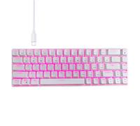 60 percento tastiera meccanica due iniezioni di colore con Backlits 68Key Layout tattile interruttori USB piccola tastiera