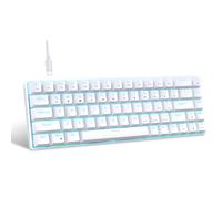 60 percento tastiera meccanica due iniezioni di colore con Backlits 68Key Layout tattile interruttori USB piccola tastiera