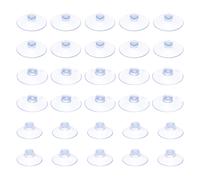 60 pezzi 1,2/1,8/2,2 pollici ventose in PVC senza ganci, trasparenti