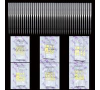 60 Pezzi (1 Set) Aghi Per Macchine Da Cucire Industriali, Aghi Universali Per Macchine Da Cucire A Singola Punta, Taglie 70/10, 75/11, 80/12, 90/14, 100/16, 110/18, Per Tessuti Sottili E Spessi Come C