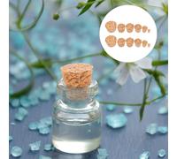 60 pezzi 6 misure Tappi di sughero conici Tappo di sughero di ricambio per