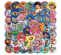 60 pezzi Adesivi carini e cool di , cartone animato, per fai da te, scrapbooking, valigie, chitarre, laptop, telefoni, skateboard, decorazioni murali, graffiti, regali per amici Tagli UnicaPolicloruri