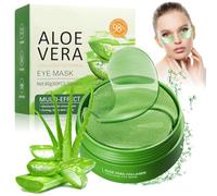 60 Pezzi Aloe Vera Patch Occhi,Eye Patch Idratanti,Maschera occhi Idratante Riduce Borse e Occhiaie,Idrata e Nutre il Contorno Occhi in Profondità,revitalized eye area,per Donna e Uomo