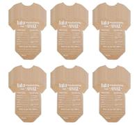 60 Pezzi Biglietti di Previsione per Bambini, Carte per Lo Styling dei Vestiti, Forniture per Feste di Battesimo per Bambini, Carte per La Festa per Bambini Creative.