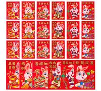 60 Pezzi Buste Rosse Per L'Anno Del Coniglio E Denaro