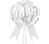 60 Pezzi Coccarde Matrimonio Bianche Fiocchi Auto Matrimonio Decorazioni Auto Matrimonio Autotiranti Fiocchi Battesimo