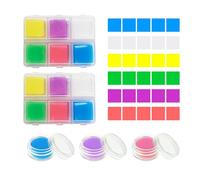 60 Pezzi Di Argilla Scatola Di Sei Colori Con 3 Bottiglie Di Argilla Rotonda Della Bottiglia, Argilla Della Pittura Del Diamante, Accessori Di Arte Fai Da Te