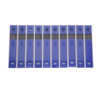 60 pezzi di ricariche per matite da carpentiere solide da 2,8 mm per la lavorazione del legno (nere)