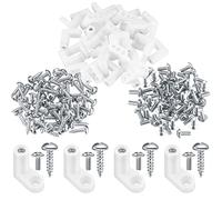 60 Pezzi Distanziatori in Plastica per Circuiti Stampati, Distanziatori Piedini di Montaggio per Scheda Madre PCB, 20mm L Tipo PCB Distanziale con Viti Autoperforanti per Scheda di Circuito