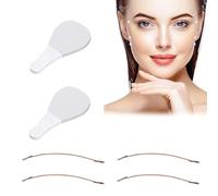 60 Pezzi Face Lift Tape, Tiranti Viso Lifting, Cerotti Lifting Viso Tiranti, V Face Lifting Adesivi, Nastro di Sollevamento del Viso per Riduce le Rughe