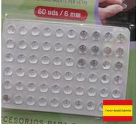 60 Pezzi. Fermi In Silicone Adesivo Per Porte, Mobili, Pareti A Forma Di Lacrima