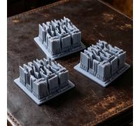 60 Pezzi Kit Mappe di Volo Miniature Effetto Realistico per Esposizione Modello
