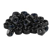 60 Pezzi M6 Dadi Esagonali Inox Autobloccanti | Din 985, Inserto in Nylon, Versatile per Meccanica, Riparazione E Fai-Da-Te, Adatto Anche Come Dadi Di Blocco E Controdadi.