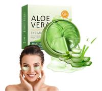 60 Pezzi Maschera Occhi di Aloe Vera, Patch Occhiaie e Borse, Collagene Patch Occhi, Rimuovi Borse e Puffiness, Idratante, Riduce Le Linee Sottili, Idrata Anti-Età, Anti Rughe, Donna Uomo