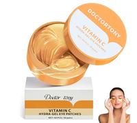60 Pezzi Maschera Occhi di,Patch Occhi Per Rimuovi Borse e Puffiness, patch di vitamina C sotto gli occhi, Maschera Occhiaie Donna Uomo, Collagene Maschera Occhi Eye Mask, per la cura degli occhi