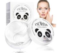 60 Pezzi Maschera Occhiaie, Collagene Patch Occhi, Eye Patch, Maschera Contorno Occhi, Patch Occhi Antirughe, Anti-Rughe e Anti-Occhiaie, Rimuovi Borse e Puffiness